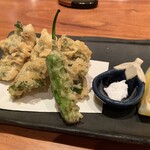 味工房まんま - 瀬戸内　天然ハモ梅肉天ぷら