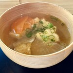 Ento - けんちん汁。鰹出汁が効いて、とても美味しかった！