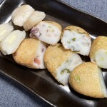 松島蒲鉾本舗 - ５種類全部並べると、これだけでおかずが一品出来上がりﾟ｡(*^▽^*)ゞ