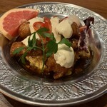 大衆中遊華食堂 八戒 - ふわっふわ卵のspiceチキン南蛮風