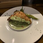 MILLE FIORI - アコウ鯛のポワレ　バジルクリームソース