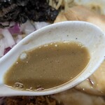 春日遅遅 - 煮干し感マックスのスープ