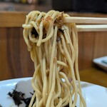 春日遅遅 - 村上朝日製麺所製のストレート細麺