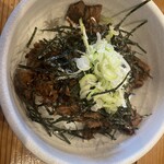 まるにぼ - 肉飯（350円）