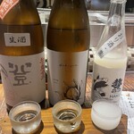 だいだらぼっち　二の坊 - 日本酒飲み比べ