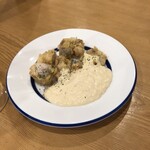 エキニシ 天のすけ - 鶏モモガーリックタルタル　