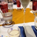 TRATTORIA 庭 BY FARM AKIRA - じゃがいも冷製スープは寝かせておいたじゃがいも使用しているらしく、夏らしくて、しかも美味