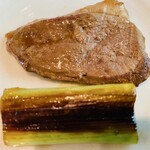 手打そば 鬼七 - 鴨とネギ