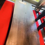 手打そば 鬼七 - 素敵なテーブル