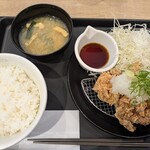 松のや - 鬼おろし唐揚げ5個定食