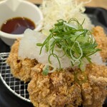 松のや - 鬼おろし唐揚げ5個、アップ