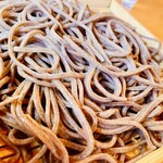 蕎菜　まさ吉 - 【黒粉そば】
                                蕎麦を皮ごと挽いた
                                香りが強く、コシがある蕎麦。