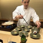 徳ㇵ本也 - 鱧しゃぶ、美味しかった☆