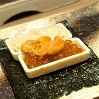 鮨 青海 品川店 - 最中スタイル。