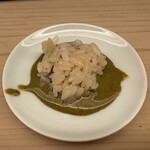 鮨 木場谷 - 鮑の肝