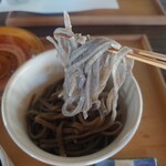 ふくべ三 - 平打ち麺リフト♡今回は,十割でなく9.5割(*´・ω-)b