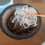 ふくべ三 - 細麺の蕎麦リフト((o(^∇^)o))