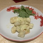 中国料理 四川 - エビと小柱のアボガドマヨソース