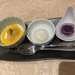 中国料理 四川 - デザート3種盛り