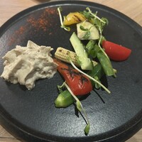 Jose Luis - 夏野菜のエスカリバータ アンチョビのエスプーマー