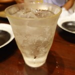 越後一会 十郎 - 八海山の酒粕焼酎「よろしく千萬あるべし」ソーダ割