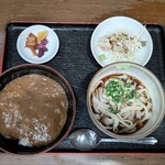 ふじ誠 - カレー丼セット　1,100円