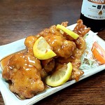 大城 - 料理写真:鶏からレモン煮
