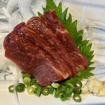 信州そばきりみよ田 - 馬刺し