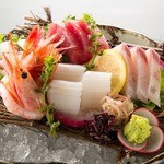 ワンガーデン - 本日のお造り盛り合わせ