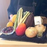 蒼菓 - 食材のラインアップ