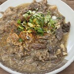 味のお福 - 大阪の自分にとっては「どて焼き」というより「すじ煮込み」っていう感じ