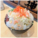 海鮮もんじゃ酒場 力亭 - 老舗の海鮮もんじゃ