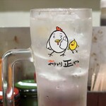 やきとり 正や - 翠ジンソーダ