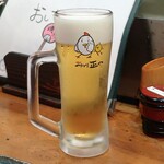 やきとり 正や - 一番搾り生ビール