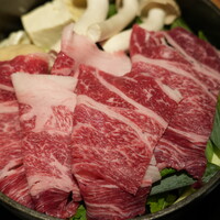 すき焼きと牛まぶし ももしき - すき焼き