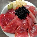 灼味噌らーめん 八堂八 - スポット飯北海道増毛産熟成生本マグロ丼 700円