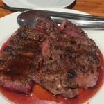 びのぐら～ちぇ - ・コース 牛ステーキ