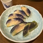 新宿 牡蠣入レ時 - 水茄子漬物
