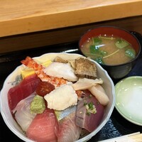 鮨 えい輝 - あさりの味噌汁