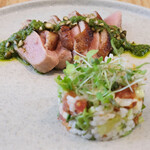 MORITO - ランチコース 2200円 の鴨肉のロースト