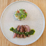 MORITO - ランチコース 2200円 の鴨肉のロースト