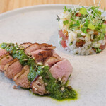 MORITO - ランチコース 2200円 の鴨肉のロースト