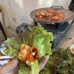 韓国料理 韓日情 難波 - 