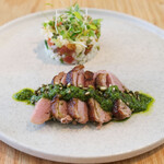 MORITO - ランチコース 2200円 の鴨肉のロースト