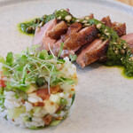MORITO - ランチコース 2200円 の鴨肉のロースト