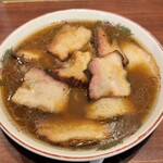 超多加水純手打ち麺 仁しむら - ヤマトポークの炭火チャーシュー麺
