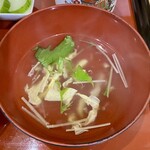 うなぎの川常 - お吸い物