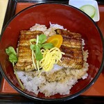 うなぎの川常 - 平日お昼のサービス　うな丼