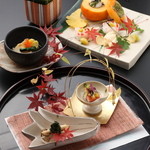山神温泉 湯乃元館 - 料理写真:会席料理の一例