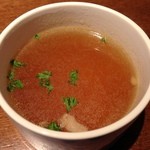 Itarian Taishuu Sakaba Haruta - セットのスープ